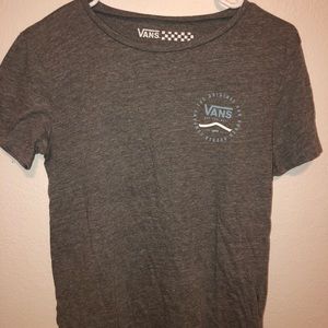 Vans grey short sleeve T-shirt